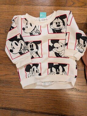 Mickey Mouse Sweatshirt 3-6 Months